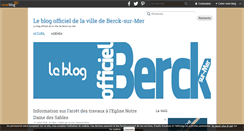 Desktop Screenshot of leblogdeberck.com